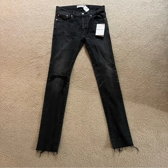 Balenciaga | Jeans | Balenciaga Black Denim Skinny Jeans